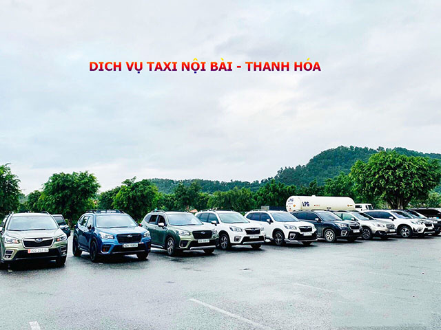 Dịch vụ xe taxi từ sân bay Nội Bài về các khu vực tại tỉnh Thanh Hóa