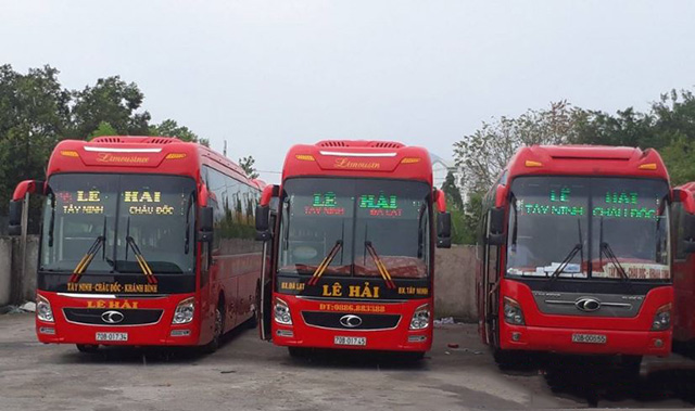 Nhà xe Lê Hải cung cấp tuyến Vũng Tàu – Tây Ninh