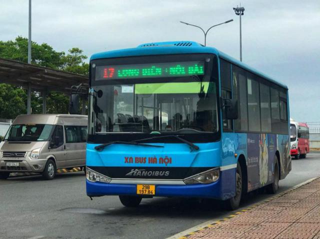 Xe bus 17 Long Biên – Nội Bài
