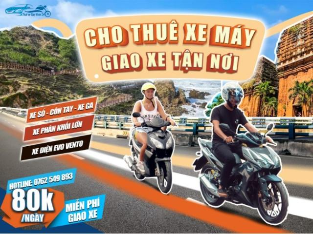 Lý do tại sao nên thuê xe máy tại quy nhơn
