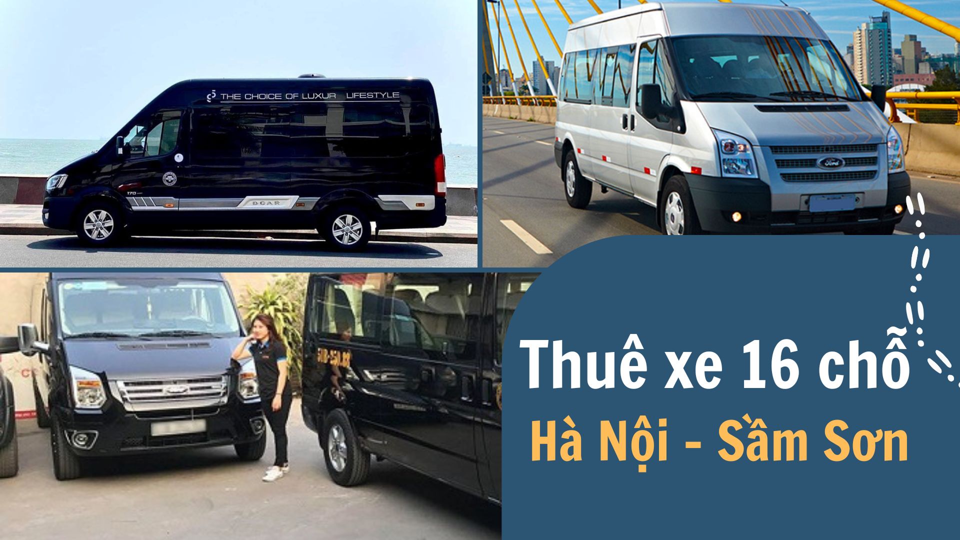 Thuê Xe 16 Chỗ Từ Hà Nội Đi Sầm Sơn Thanh Hóa Trọn Gói