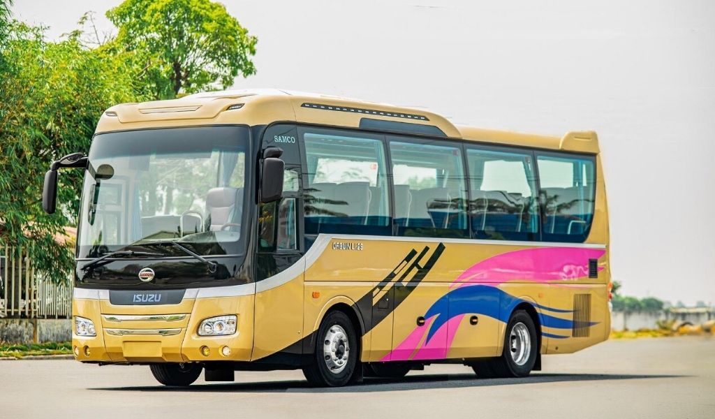 Isuzu Samco: xe 29 & 35 chỗ lý tưởng cho tour đoàn đi Cái Chiên