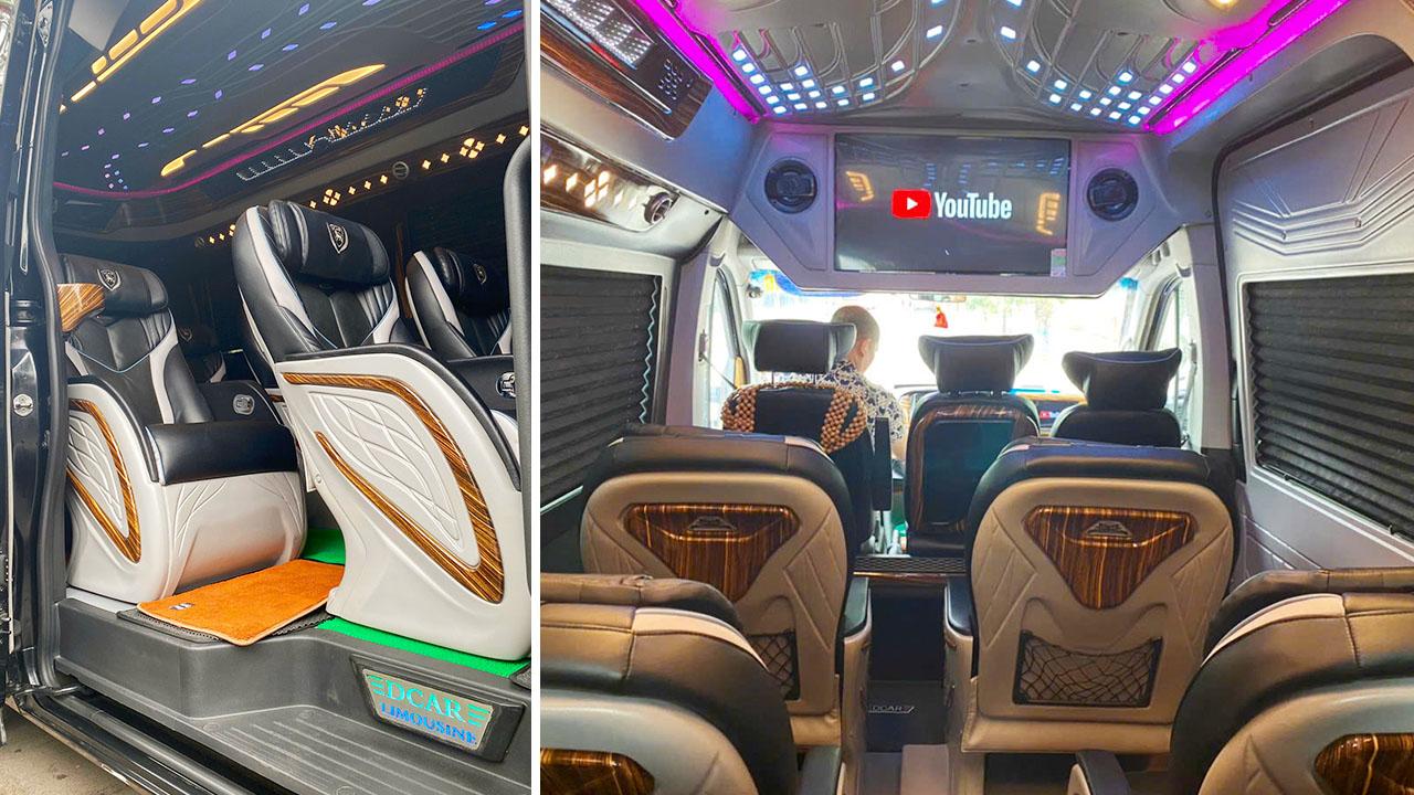 thuê xe limousine 9 chỗ tại hà nội