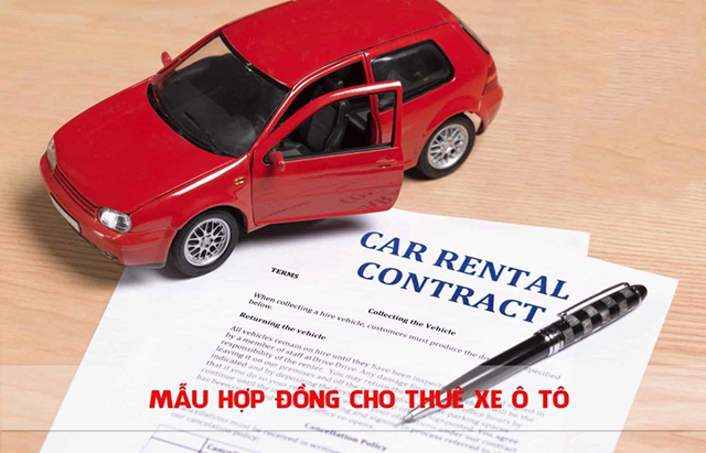 Ký hợp đồng thuê xe