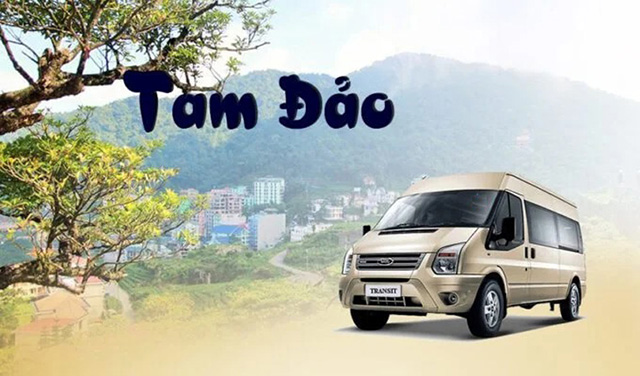 Thuê xe 16 chỗ đi Tam Đảo