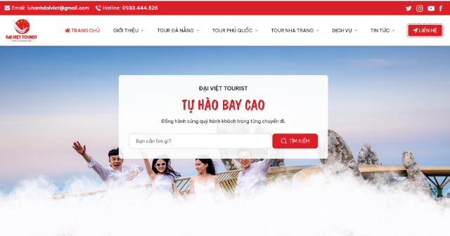 Đại Việt Tourist công ty tổ chức tour du lịch top đầu tại Việt Nam