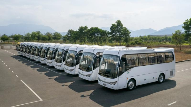 Hệ thống xe đời mới từ 16 đến 45 chỗ tại Thuexe247 luôn sẵn sàng phục vụ mọi nhu cầu hành hương của quý khách