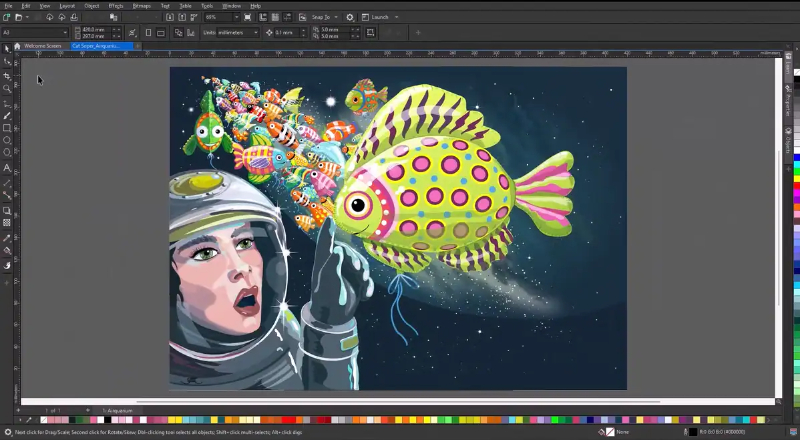 Những tính năng nổi bật của CorelDraw 2025