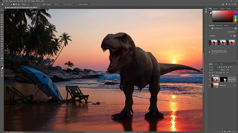 Ứng dụng thực tế của Photoshop 2026