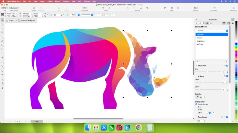 Các tính năng mới đáng chú ý trên CorelDRAW 2024